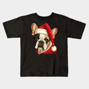 French Bulldog Christmas Kids T-Shirt